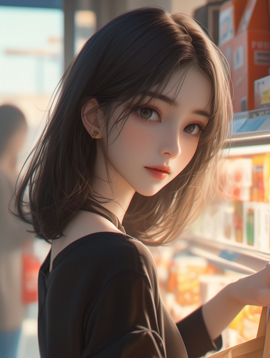 9 位美女杂货铺店员,你最喜欢哪一个呢?