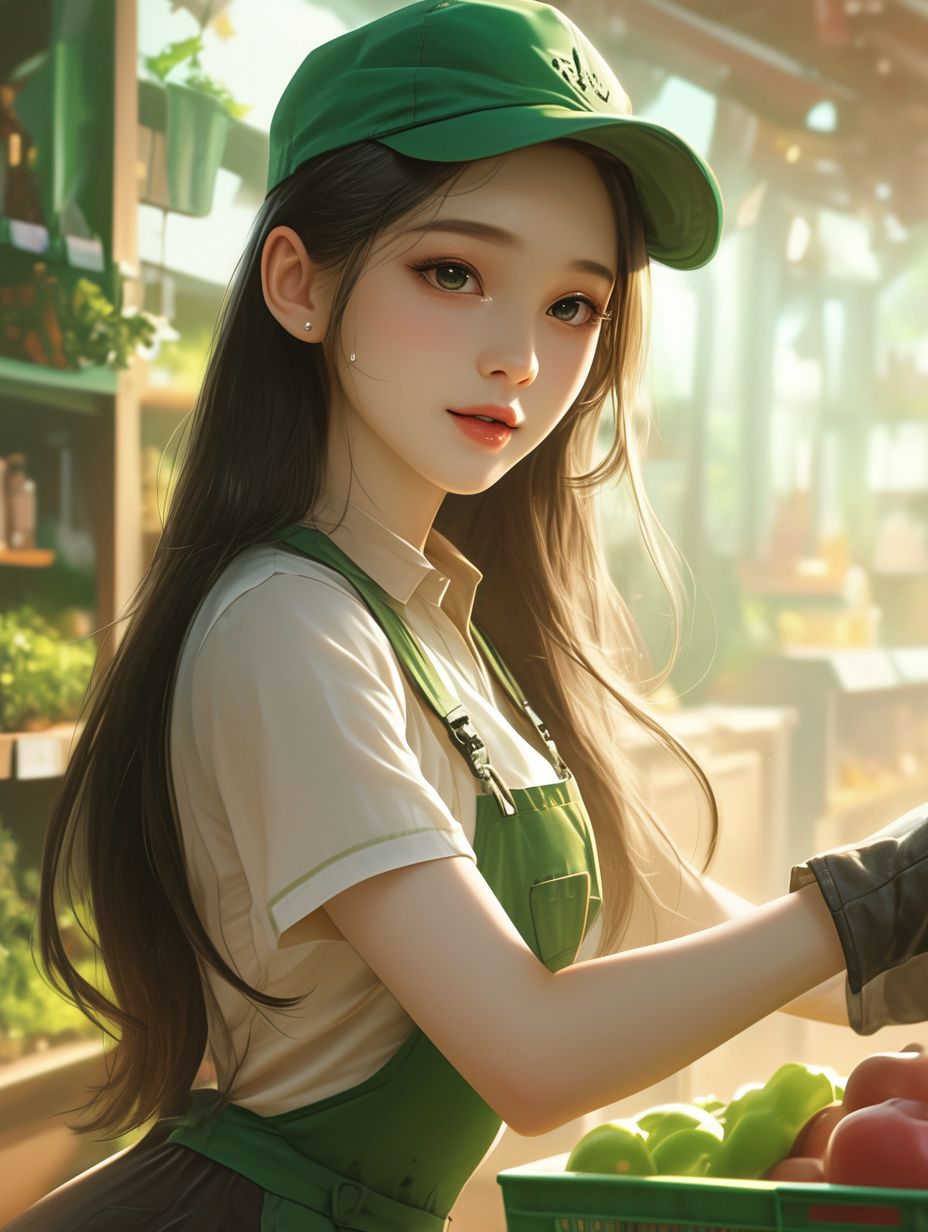 9 位美女杂货铺店员,你最喜欢哪一个呢?